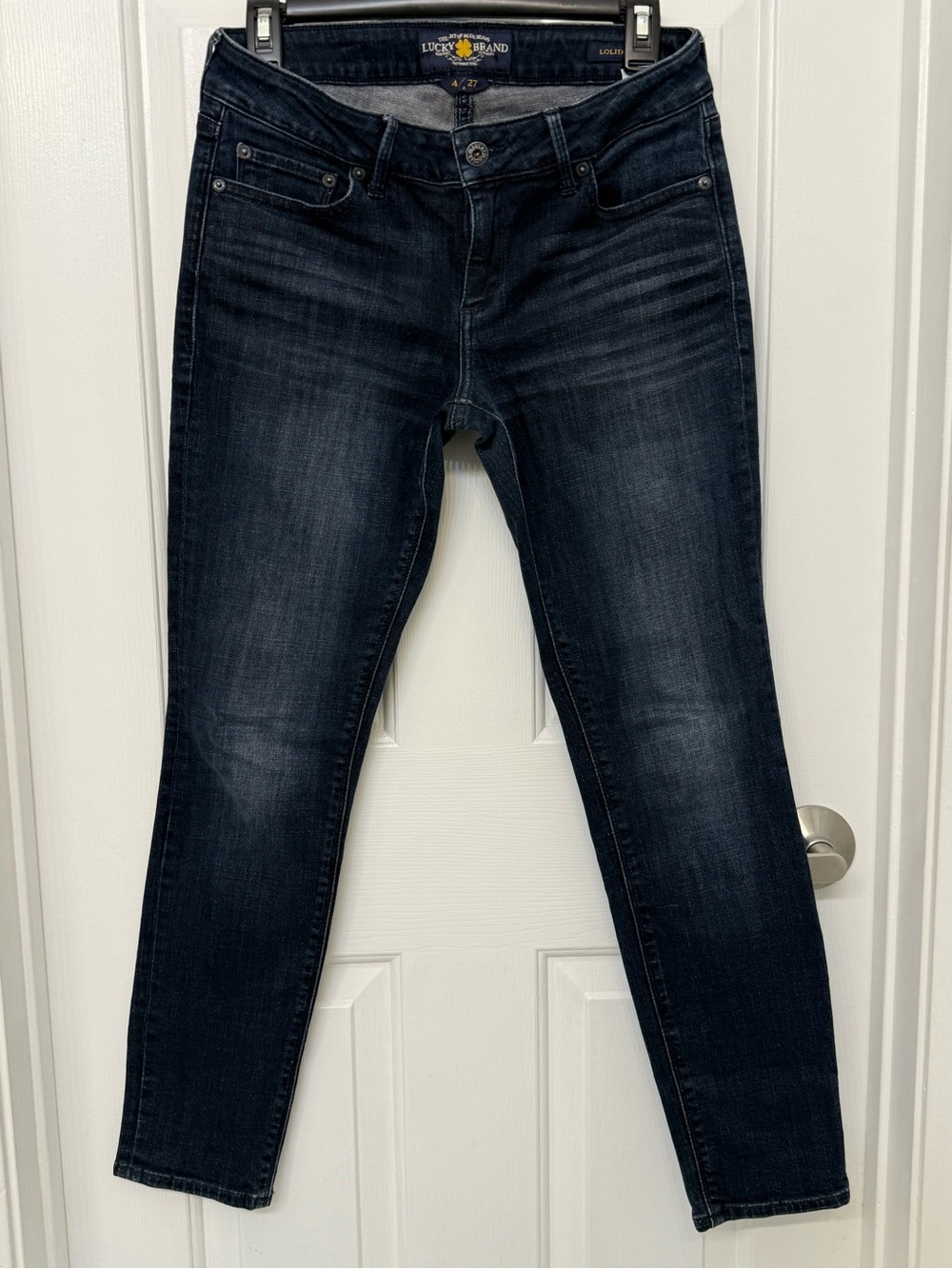 Lolita Women's Skinny Jeans - Dark Blue